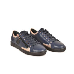 Pataugas JESTER/MIX F4H MARINE/ROSE -Pataugas 628254 BASKET FEMME JESTER MIX F4H MARINE ROSE 4