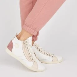 Pataugas PALME/PER F2I ROSE 14 Pataugas PALME/PER F2I ROSE -Pataugas BASKET FEMME PALME PER F2I ROSE 628402 300 Porte 1